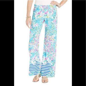 Lilly Pulitzer Bal Harbour Palazzo Pants, Sz L
